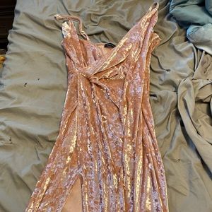 This dress is very beautiful but it just didn’t fit right.